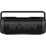 SVEN PS-250BL 2.0 Мобильные колонки чёрные (2x5W, USB, Bluetooth, micro SD ...