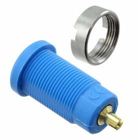 5931-6, Test Plugs & Test Jacks SHEATHED BANANA JACK, (BLUE)