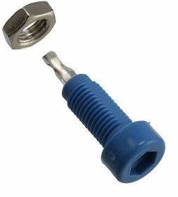 105-0810-001, Test Plugs & Test Jacks TIP JACK BLUE