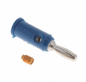 1325-6, Test Plugs & Test Jacks BANANA PLUG (BLUE)