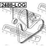 Ролик обводной RENAULT LOGAN 2005-2013 2488-LOG