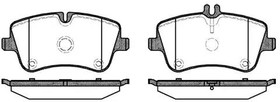 0768.00, 768 00_=FDB1429=571986B !колодки дисковые п.\ MB W203 1.8/2.0/2.0CDi/2.2CDi 00