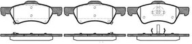 P910302, Колодки дисковые