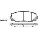 1232.00, 1232 00_[0446542160] !колодки дисковые п.\ Toyota RAV4 2.4 06