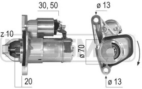 220579, Стартер 12V 10 Kw