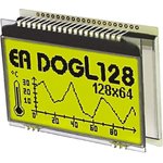 EA DOGL128L-6, LCD Graphic Display Modules & Accessories STN (+) Reflective ...
