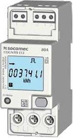 48503043, 1 Phase Backlit LCD Energy Meter, Type Electrical