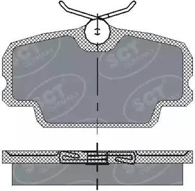 SP141PR, SP 141 PR тормозные колодки