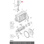 93185660, Кольца поршневые к-кт на 1 цилиндр OPEL: ASTRA-H A18xER 04- ...