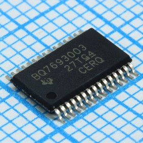 Фото 1/3 BQ7693003DBTR, Контроллер заряда литий-ионной батареи 30TSSOP