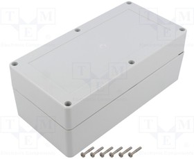 ZP200.100.75SJ TM PC, Enclosure: multipurpose; X: 100mm; Y: 200mm; Z: 75mm; ZP; light grey