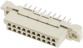 09242206850, DIN 41612 Connectors 20P Fmle 3B Press-In