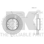 203436 Диск тормозной HYUNDAI H1/STAREX 08- передний