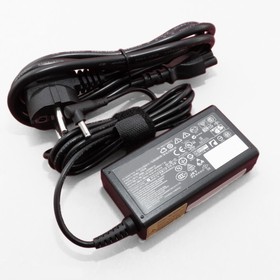 Фото 1/2 Блок питания (сетевой адаптер) для ноутбуков Dell 19.5V 2.31A 45W 4.5х3.0 мм с иглой черный, с сетевым кабелем