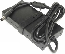 Фото 1/2 Блок питания (сетевой адаптер) для ноутбуков Dell 19.5V 6.7A 130W 7.4x5.0 мм с иглой черный, без сетевого кабеля Premium