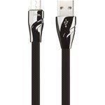 USB кабель Hoco U57 Twisting Charging Data Cable For Micro L=1,2M черный