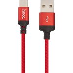 USB кабель Hoco X14 Times Speed Type-C Charging Cable L=1M черно-красный