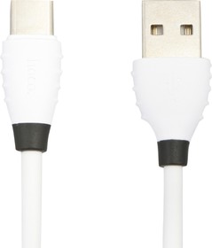 Фото 1/2 USB кабель Hoco X27 Excellent Charge Data Cable For Type-C L=1,2M белый