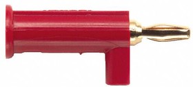 2945-2, Test Plugs & Test Jacks MINI BANANA PLUG (RED)