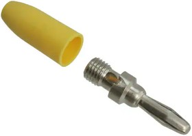 108-0307-001, Test Plugs & Test Jacks BANANA PLUG YELLOW