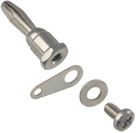 108-0753-001, Test Plugs & Test Jacks BANANA PLUG NICKEL