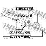 Пыльник рулевой CADILLAC ESCALADE III 2007-2013 CDRKB-CK1