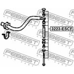 3223-ESCF, 3223ESCF_тяга стабилизатора перед.!\Cadillac Escalade 02-06 ...