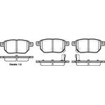P1386302, Колодки дисковые