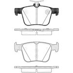 P1416310, Колодки дисковые