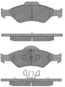 SP603PR, SP 603 PR тормозные колодки