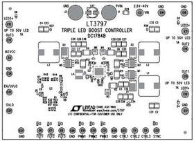 Фото 1/2 DC1784B, LED Lighting Development Tools LT3797EUKG Demo Board: 2.5V to 40V input