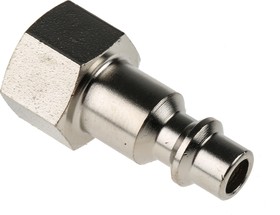 Фото 1/4 Brass Female Pneumatic Quick Connect Coupling, G 1/4 Female Threaded