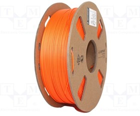 3DP-PLA1.75-01-O, Филамент: PLA; 1,75мм; оранжевый; 190?220°C; 1кг