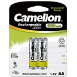NC-AA600 (KR06/AA), Аккумулятор никель-кадмиевый Ni-Cd 600mAh (2шт.) 1.2В