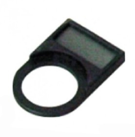 Фото 1/2 256361, Шильдик для кнопок NP2 30мм*45мм NP2-BZ31 (R)