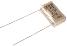 Фото 1/2 X2 Capacitor, 10nF, 275VAC, 630VDC, 20%