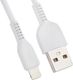 Фото 1/2 USB кабель HOCO X20 Flash Lightning Charging Cable L=1M белый