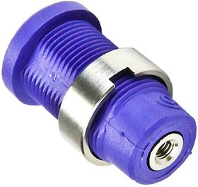 CT2908-7, Test Plugs & Test Jacks 4mm Safety Jack, M3 Socket-Panel,Violet