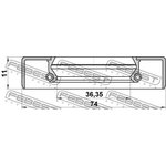 95GDS-39741111R, Сальник привода 39x74x11, TOYOTA CRESTA GX90,JZX9#,LX90,SX90 ...
