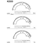 Колодки тормозные барабанные Toyota RAV4 2.0i 16V 94-00 K2333