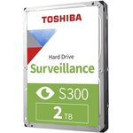 Жесткий диск Toshiba S300 3.5 SATA 2Tb 5400rpm 128Mb (HDWT720UZSVA)