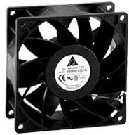 FFB0812HH, DC Fans DC Tubeaxial Fan, 80x25.4mm, 12VDC, Ball Bearing, Lead Wires