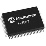 HV507PG-G 64-stage Surface Mount Shift Register CMOS, 80-Pin PQFN