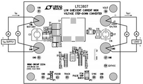 DC2221A, Power Management IC Development Tools LTC3807EFE Demo Board - 16V # VIN # 38V;