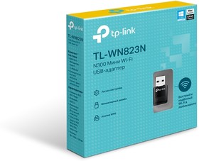 Фото 1/10 TP-Link TL-WN823N - Мини USB-адаптер N300 Wi-Fi