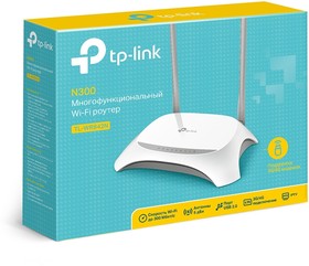 Фото 1/10 TP-Link TL-WR842N N300 Многофункциональный Wi-Fi роутер с поддержкой 3G/4G