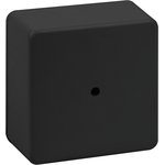 Распаячная коробка ЭРА BS-B-100-100-50 для кабель-канала черная 100х100х50мм ...