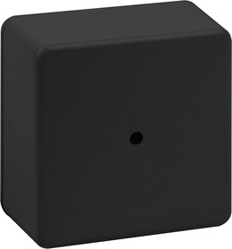 Распаячная коробка ЭРА BS-B-100-100-50 для кабель-канала черная 100х100х50мм IP40 Б0061805