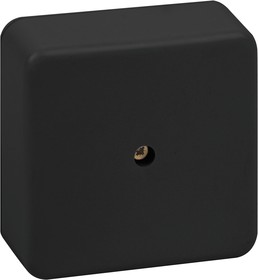 Распаячная коробка ЭРА BS-B-100-100-30 для кабель-канала черная 100х100х30мм IP40 Б0061807