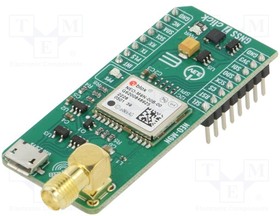 GNSS 7 CLICK - CLICKID, Click board; GNSS; GPIO,I2C,SPI,UART,USB; NEO-M9N; 3.3VDC